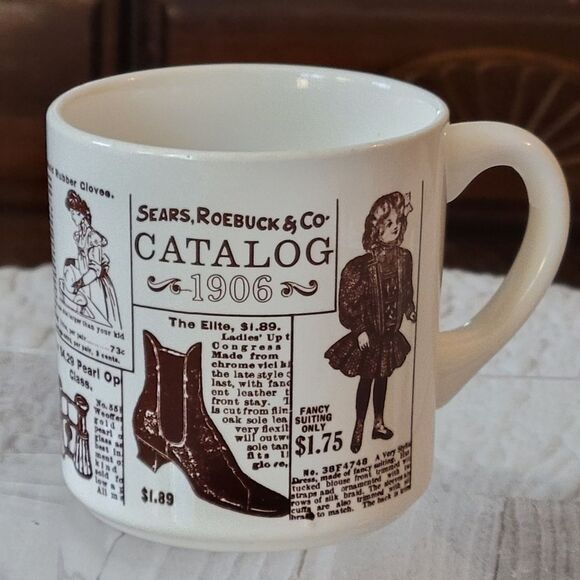 Unbranded Other - Vintage Sears Roebuck & Co. 1906 Catalog Design Ceramic Coffee Mug